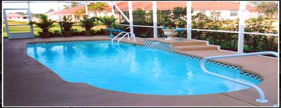 San Juan fiberglass pool